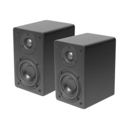 PAR de Altavoces de Estantería | Woofer  de 4'' | Tweeter de 1 | Acabado negro mate | 40 watts | 8ohms