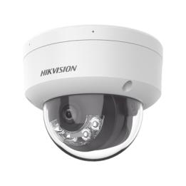 [Dual Light] Domo IP 2 Megapixel / Lente 2.8 mm / 30 mts IR + Luz Blanca / Micrófono Integrado / Antivandálico IK08 /