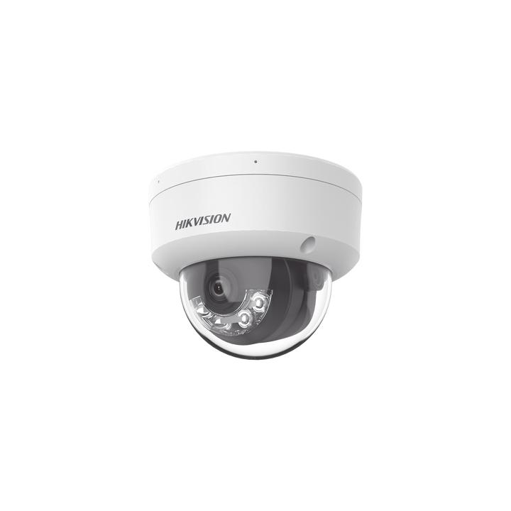[Dual Light] Domo IP 2 Megapixel / Lente 2.8 mm / 30 mts IR + Luz Blanca / Micrófono Integrado / Antivandálico IK08 /