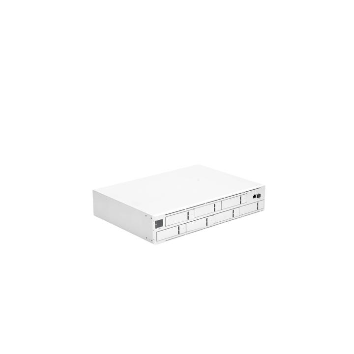 NVR PRO UniFi Protect, con bahía  para 7 discos duros, almacena hasta 20 cámaras 4k o 60 cámaras 1080p, pantalla