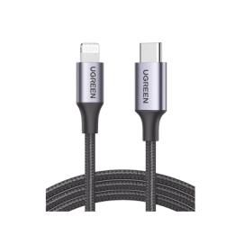 Cable USB-C a Lightning | 1 Metro (3.28 Pies) | Certificado MFi | Carga Rápida 60W | 480 Mbps | Conector C94 |