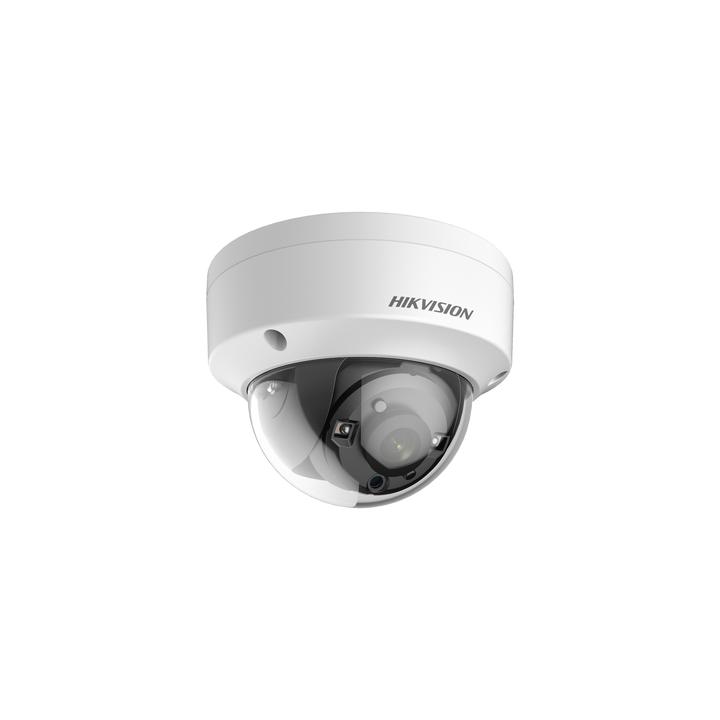 Domo TURBOHD 4K (8 Megapixel) / Gran Angular 102º / Lente 2.8 mm / Exterior IP67 / IK10 / IR EXIR 30 metros /