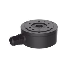 Caja de Conexión de Metal Color Negro / Exterior IP66 / Compatible con DS-2CD1043G2-LIUF/BLACK & DS-2CD2043G2-I(U)(BLAC