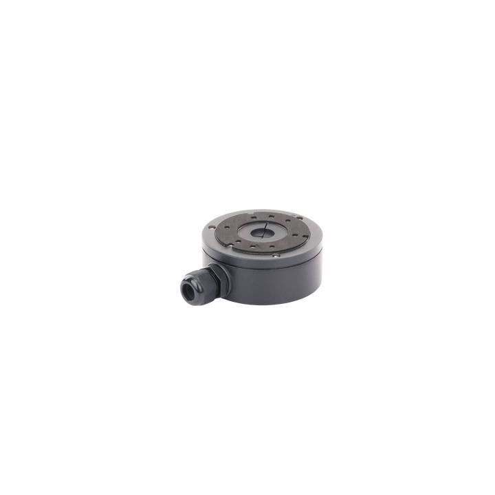 Caja de Conexión de Metal Color Negro / Exterior IP66 / Compatible con DS-2CD1043G2-LIUF/BLACK & DS-2CD2043G2-I(U)(BLAC