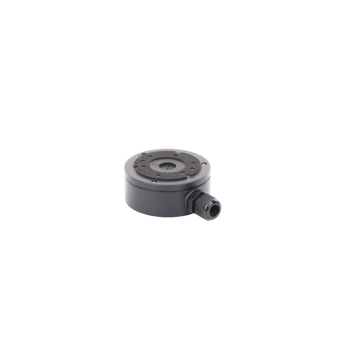 Caja de Conexión de Metal Color Negro / Exterior IP66 / Compatible con DS-2CD1043G2-LIUF/BLACK & DS-2CD2043G2-I(U)(BLAC