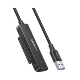 Cable Adaptador SATA a USB 3.0 | SATA 3.0/2.0 | Soporta HDD y SSD de 2.5" | Soporta S.M.A.R.T, TRIM, UASP | No Requiere
