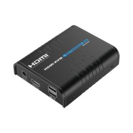 Receptor Compatible para Kits TT373KVM4.0 | Resolución 1080P @ 60 Hz | Soporta STP y UTP CAT6 | Control IR |