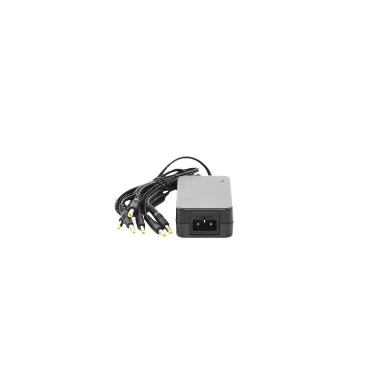 Fuente de Poder de 6 Salidas tipo Jack Macho de 12 Vcc / 6 Amper