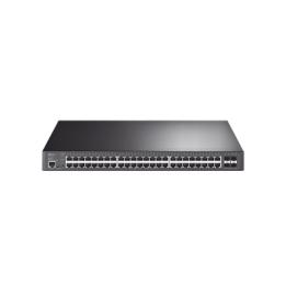Switch L2+ Omada PoE+ / 48 Puertos PoE+ 10/100/1000 Mbps / 4 Puertos SFP+ 10G / 2 Puertos Consola (RJ45 y microUSB) /