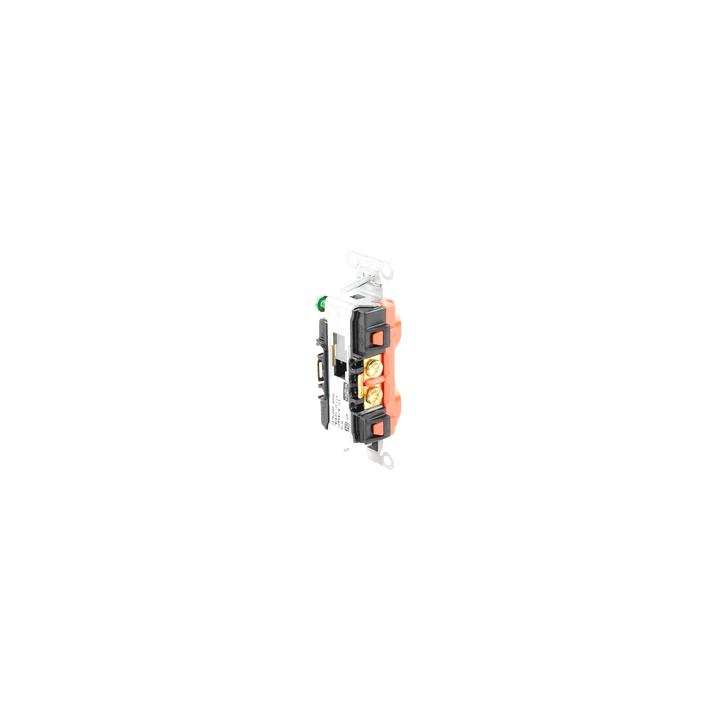 Contacto Dúplex Conexión a Tierra Aislada/ 15A 125V/ 2 polos 3 Hilos/ Nema 5-15R /Grado Comercial/ Color Naranja.