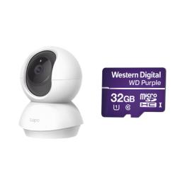 Kit de Cámara IP Wi-Fi / Incluye 1 Pieza Modelo TAPOC200 / 2 Megapixel / Audio Doble Vía /  Utiliza La App Tapo / 1