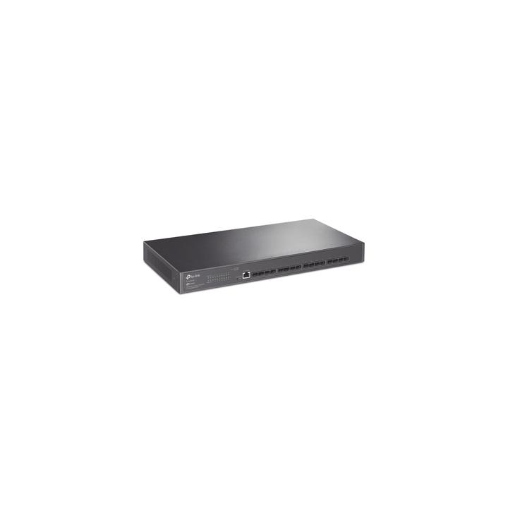Switch Fibra Óptica L2+ Omada / 16 Puertos SFP+ 10G / 2 Puertos Consola (RJ45 y micro-USB) / Administración