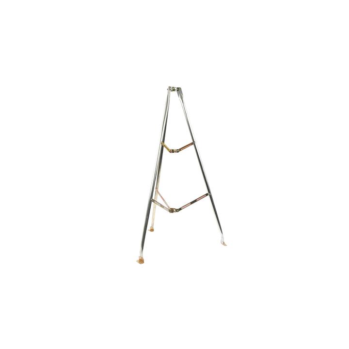 Montaje de tripie para exterior, altura total del tripie 1.52 m. Compatible con mástiles de hasta 3 m de largo 1  1/4