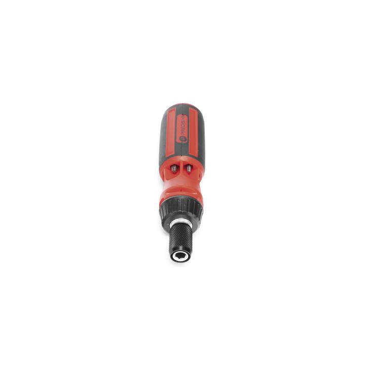 Desarmador 6 en 1 con Mango de Agarre Plástico (Torx #10 y #20, Hexagonal #5, PH0, PH2, Plana #5)