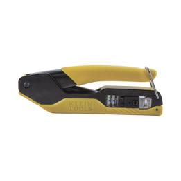 Ponchadora/Pelacables/Cortacables con Matraca para Conectores Pass-Thru RJ45