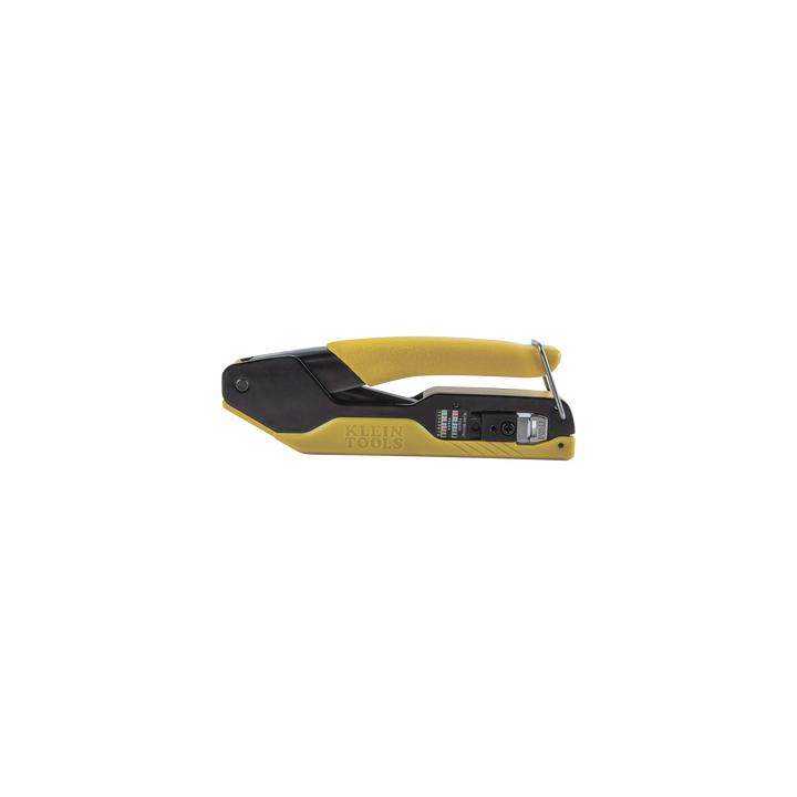 Ponchadora/Pelacables/Cortacables con Matraca para Conectores Pass-Thru RJ45