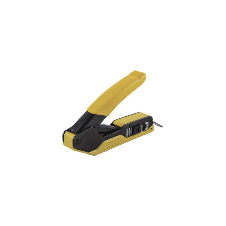 Ponchadora/Pelacables/Cortacables con Matraca para Conectores Pass-Thru RJ45
