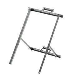 Montaje para Panel Solar de Poste o Torre Galvanizado Electrolítico (Ver Compatibilidad).