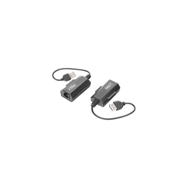 Kit extensor USB por cable UTP Cat 5 / 5e / 6 para Distancias de Hasta 50 Metros / Versión 2.0
