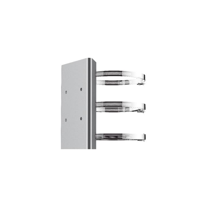 Montaje de Poste para PTZ / Acero Inoxidable / Compatible con PTZ HIKVISION