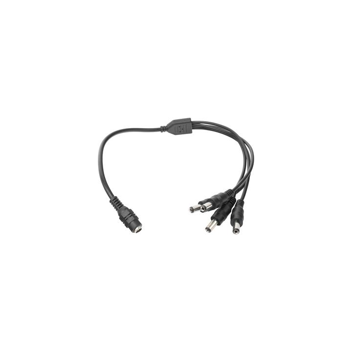 Cable con Conector Jack Hembra de 3.5 mm con 4 Salidas de Jack Macho (Divisor de Energía) / Tipo Pulpo / 4 Conectores