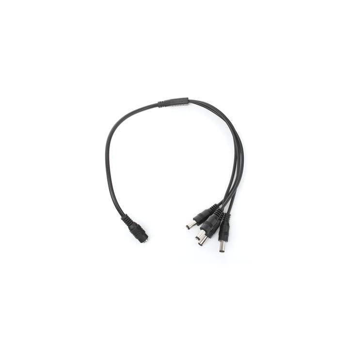 Cable con Conector Jack Hembra de 3.5 mm con 4 Salidas de Jack Macho (Divisor de Energía) / Tipo Pulpo / 4 Conectores