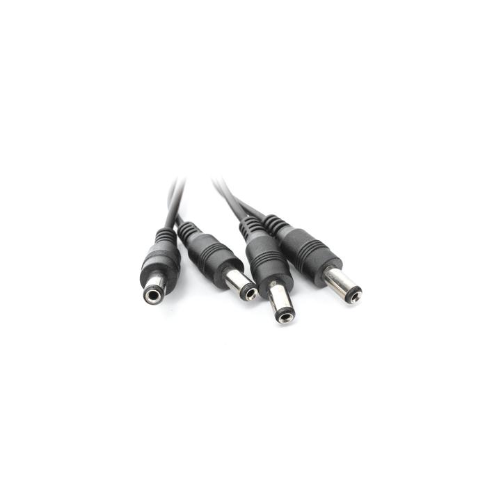 Cable con Conector Jack Hembra de 3.5 mm con 4 Salidas de Jack Macho (Divisor de Energía) / Tipo Pulpo / 4 Conectores