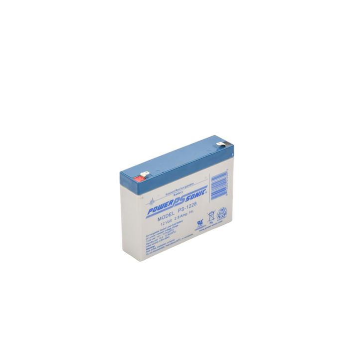 Batería 12V, 2.8AH, Para Respaldo, Tecnologías AGM/VRLA, 5 Años Vida Útil, Terminales F1, Reconocida UL