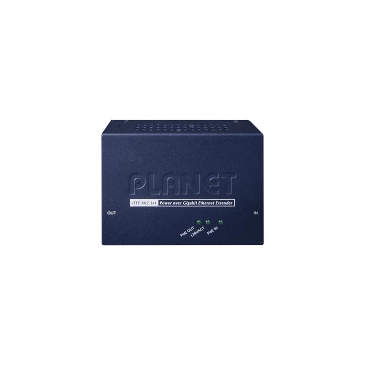 Extensor PoE+ / Hasta 100 m / Entrada PoE+ Gigabit 802.3 at y Salida PoE+ Gigabit 802.3 af / at / Interior