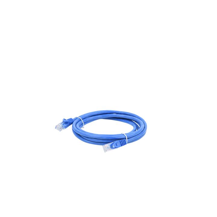 Cable de Parcheo UTP Cat6 - 2 Metros (6.56 Pies) - Azul