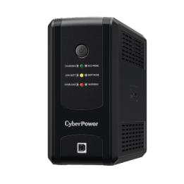 UPS de 750 VA/375 W, Topología Línea Interactiva, Entrada 120 Vca NEMA 5-15P, y 8 Salidas NEMA 5-15R, Puerto USB, Con