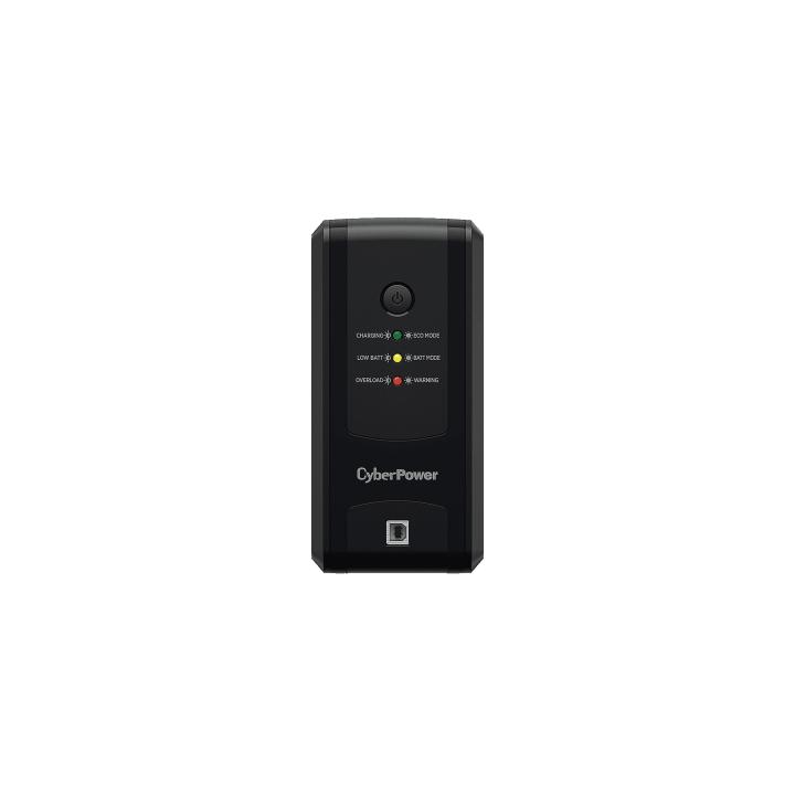 UPS de 750 VA/375 W, Topología Línea Interactiva, Entrada 120 Vca NEMA 5-15P, y 8 Salidas NEMA 5-15R, Puerto USB, Con