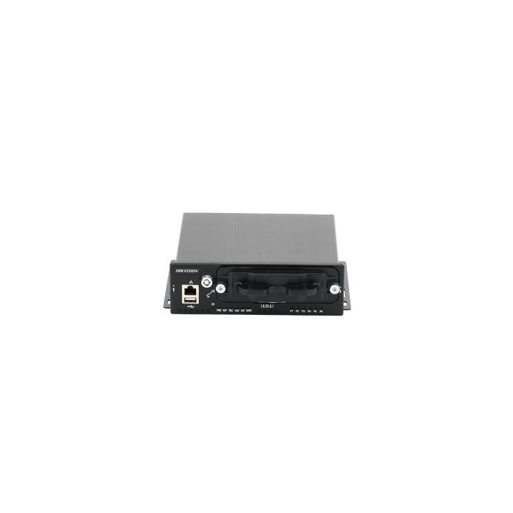 NVR Móvil de 4 Canales de 2 Megapixel / 4 PoE + 4 vía Switch Extendible / 2 Bahías de Disco Duro / Incluye Modulo