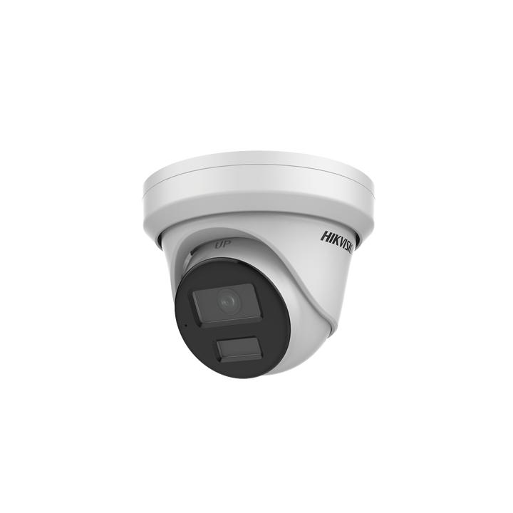 Turret IP 8 Megapixel (4K) / Lente 2.8 mm / 40 mts IR / Exterior IP67 / Micrófono Integrado / DARKFHGITER / Alarmas y