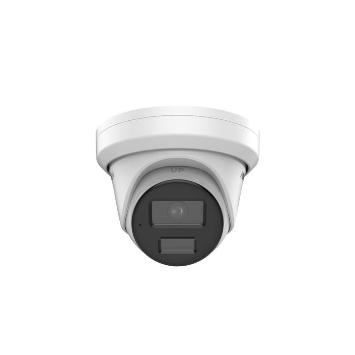 Turret IP 8 Megapixel (4K) / Lente 2.8 mm / 40 mts IR / Exterior IP67 / Micrófono Integrado / DARKFHGITER / Alarmas y