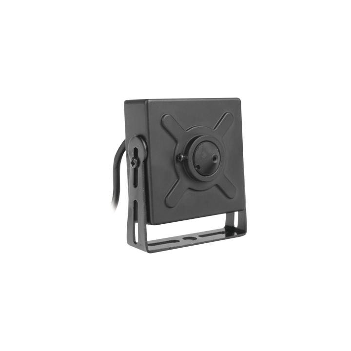 Cámara Pinhole TurboHD 1080p (2 Megapixel) / AHD / Analogico / Lente 3.7 mm / WDR 100 dB Ideal Contra Luz / Dia y
