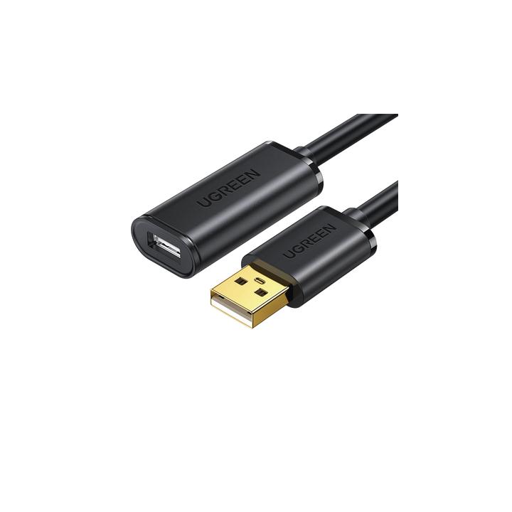 Cable de Extensión Activo USB 2.0 / 10 Metros / Macho-Hembra / Booster individual FE1.1S incorporado / Velocidad de