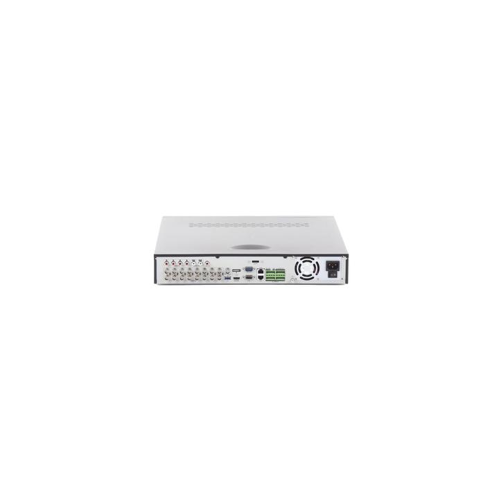 DVR 16 Canales TurboHD + 8 Canales IP / 3K/5MP / Audio por Coaxitron / Acusense / 4 Bahías de Disco Duro /