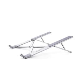 Soporte Portátil de Aluminio para Laptop / Amplia Compatibilidad de 11-17.3" / Ajuste de Altura 46.5 mm-136.5 mm /