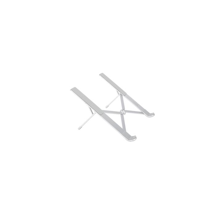 Soporte Portátil de Aluminio para Laptop / Amplia Compatibilidad de 11-17.3" / Ajuste de Altura 46.5 mm-136.5 mm /