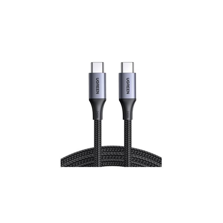 Cable USB-C a USB-C | 2 Metros | Potencia de Carga 240W | 48V/5A | PD3.1 /3.0 | 480 Mbps | Chip E-Market | Carcasa de