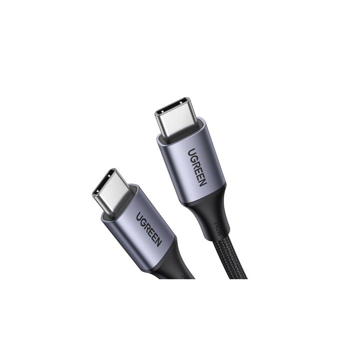 Cable USB-C a USB-C | 2 Metros | Potencia de Carga 240W | 48V/5A | PD3.1 /3.0 | 480 Mbps | Chip E-Market | Carcasa de