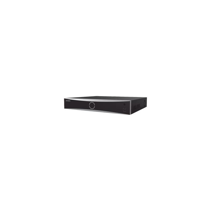 NVR 32 Megapixel (8K) / Reconocimiento Facial (Base de Datos) / 32 Canales IP / 4 Bahías de Disco Duro / 16 Puertos