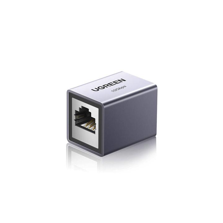 Acoplador STP (Extensor de Cable Ethernet RJ45) | 10Gbps | Blindado | Compatibilidad con Cat8 Cat7 Cat6 Cat5e | Hasta