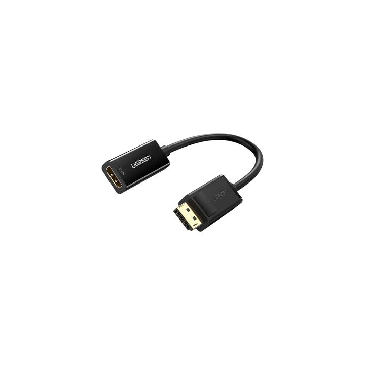 Convertidor DisplayPort a HDMI 4K| 3D | HDR | Blindaje Interno | Botón Liberador | Carcasa de ABS | Plug & Play | CE,