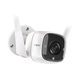 Cámara IP Wi-Fi para exterior, 3 megapixel, audio doble vía, visión nocturna, notificación Push, acepta memoria