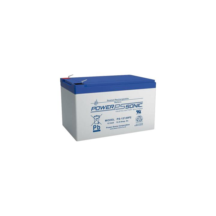 Batería 12V Recargable, 12AH, Para Respaldo, Tecnologías AGM/VRLA, 5 Años Vida Útil, Terminales tipo F2, Reconocida