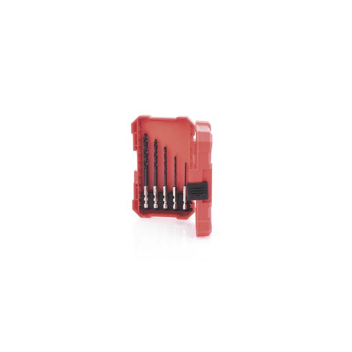 Juego de 18 Puntas y Brocas para Taladro, con Entrada Hexagonal de 1/4", Incluye Estuche.
