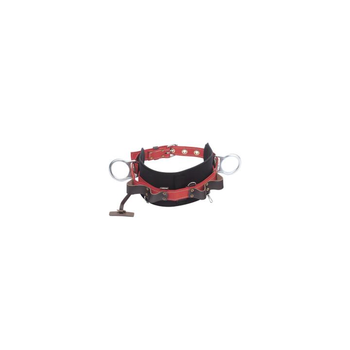 Cinturón de Liniero de Lujo, Fabricado en Poliéster, con 2 Anillos tipo D, Talla 40.