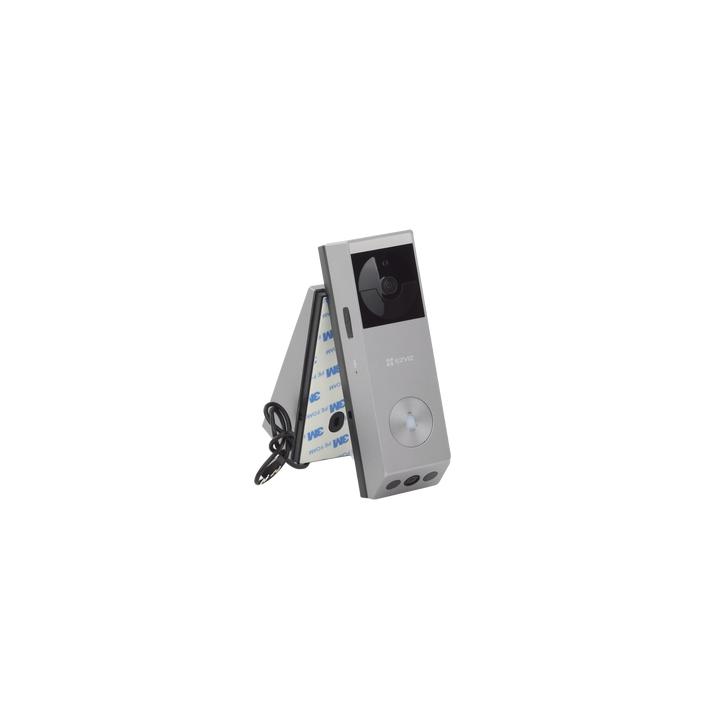 Doorbell de Batería Recargable con Transformador de 5Vcc o Panel Solar (Incluye Panel) / 3 megapíxel / Doble Lente /